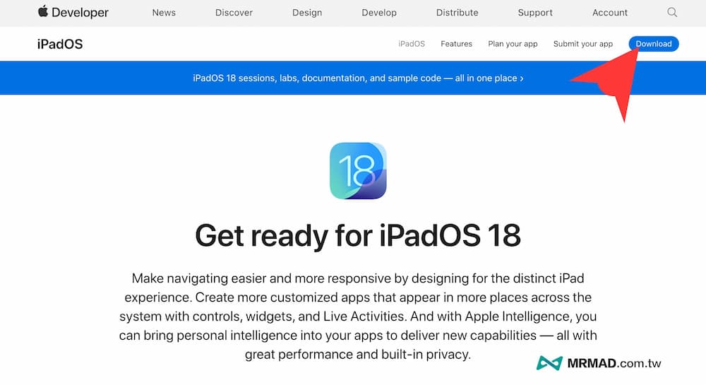 iPadOS 18 Beta下载与iPadOS18 测试版升级更新技巧（开发者Beta版）