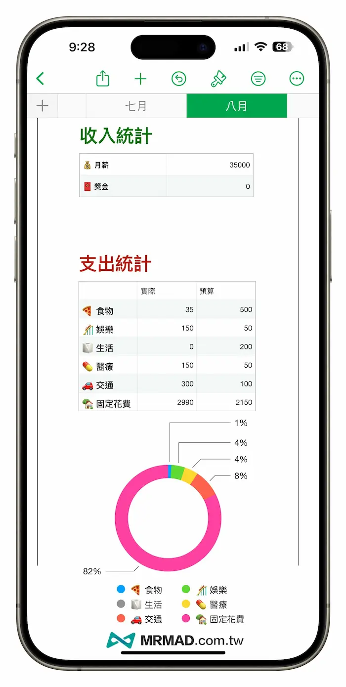 Siri捷径记帐教学：结合Numbers捷径记帐准掌握每一笔花费